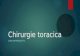 Chirurgie Toracica- Curs 1