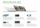 MacBook Air - transilvae.ro Air mid 2012_2.pdf · la 2560x1600 pixeli pe un monitor extern (necesită adaptoare, vândute separat) Video Cameră FaceTime HD 720p integrată Audio
